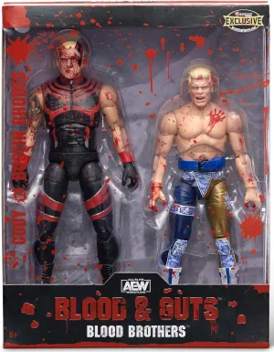 AEW Blood Brothers Cody & Dustin Rhodes AEW Exclusive 2-Pack Wrestling Action Figures