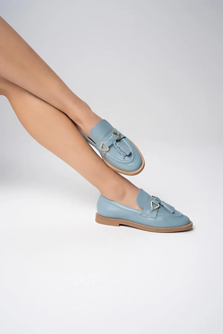 Carrano Sky Gray Loafers 214052 SKY