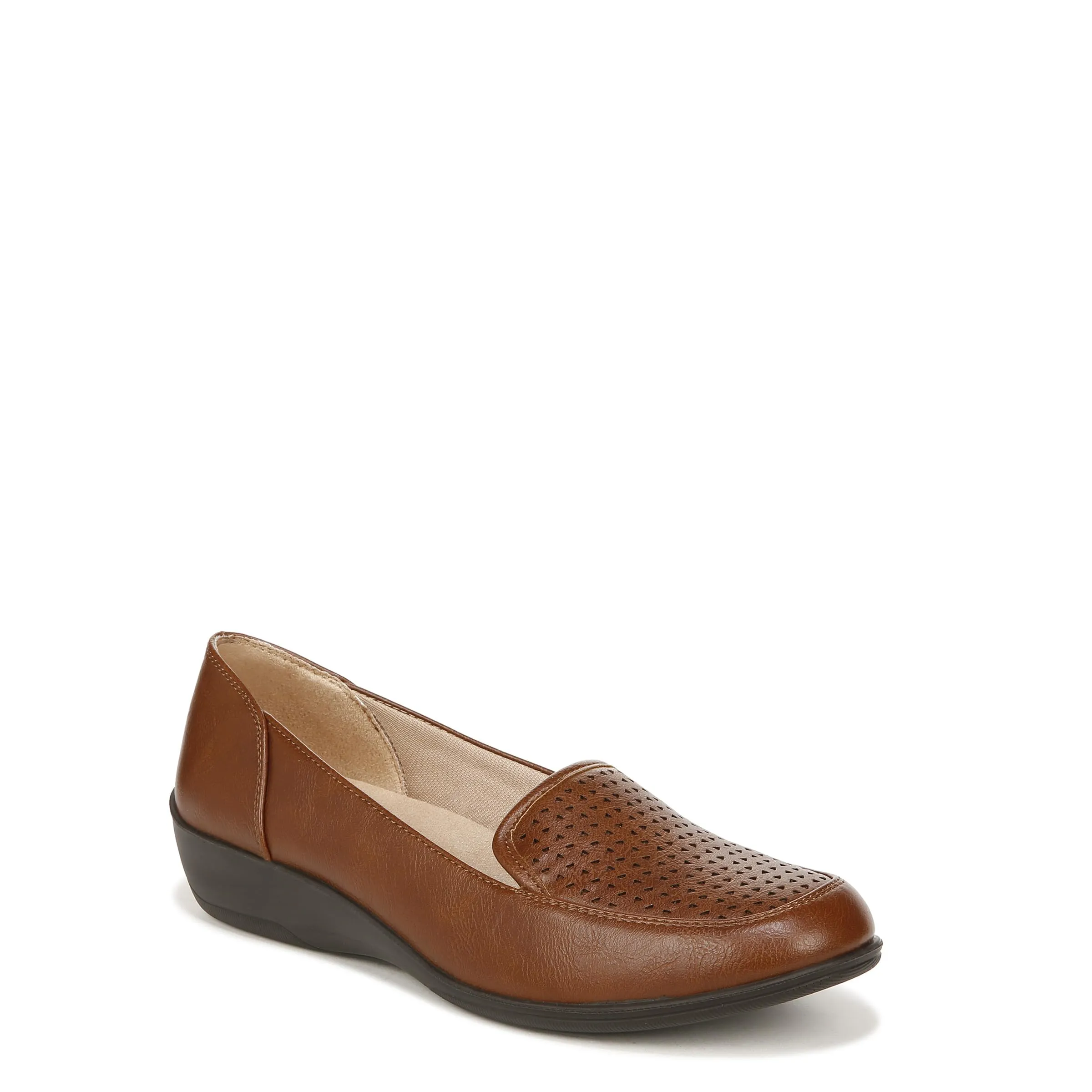 LifeStride Womens India Loafers Walnut 11 M