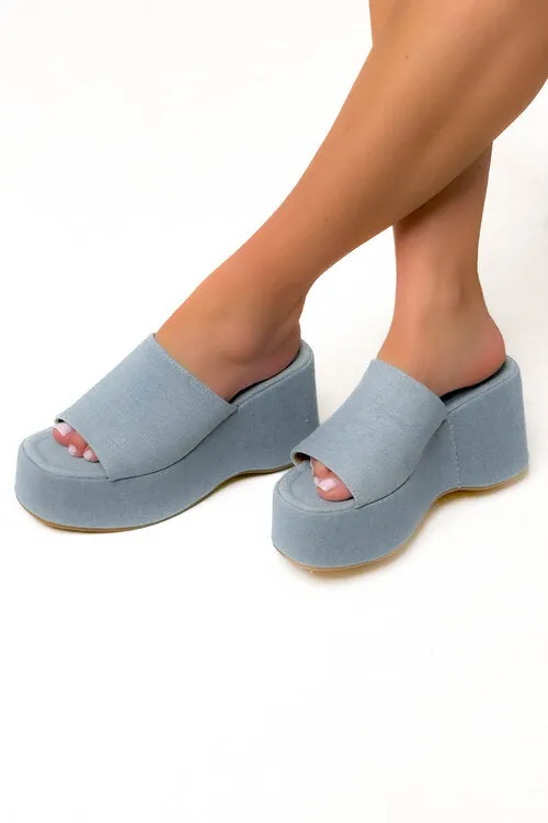 Luxurious Espadrilles Denim Helpful customer care Compensées