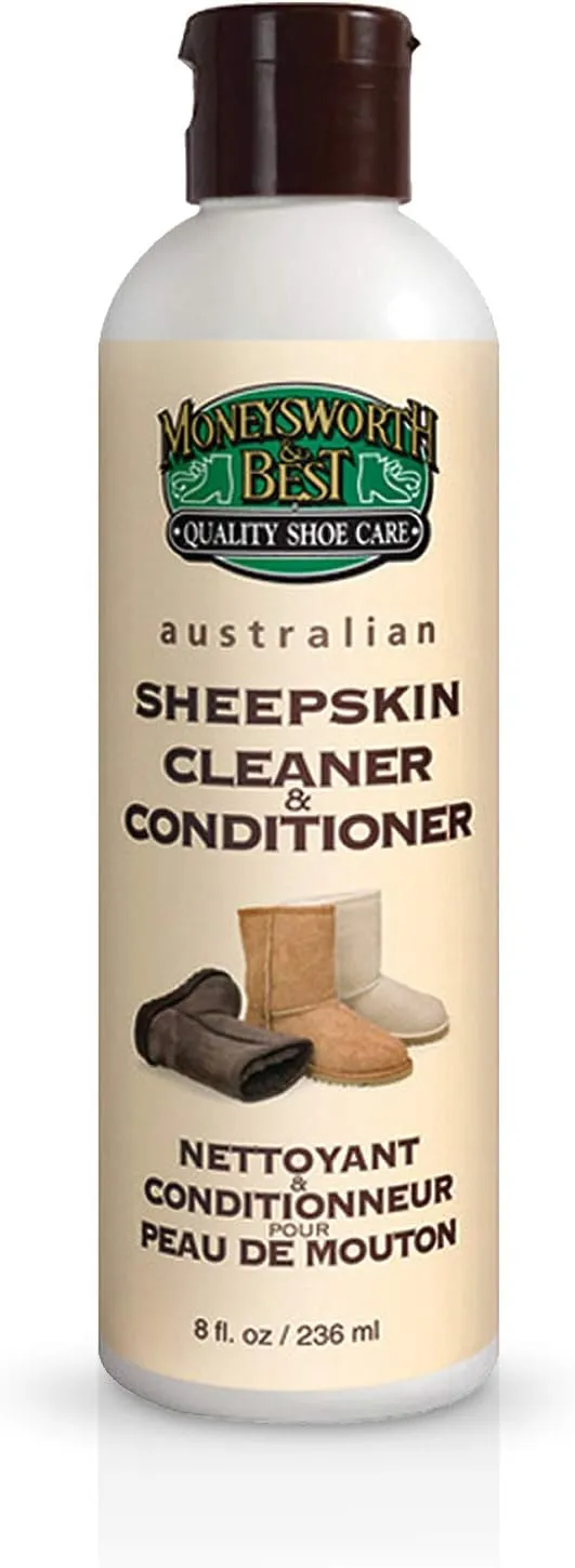 Moneysworth & Best Sheepskin Cleaner & Conditioner, 8 Ounces