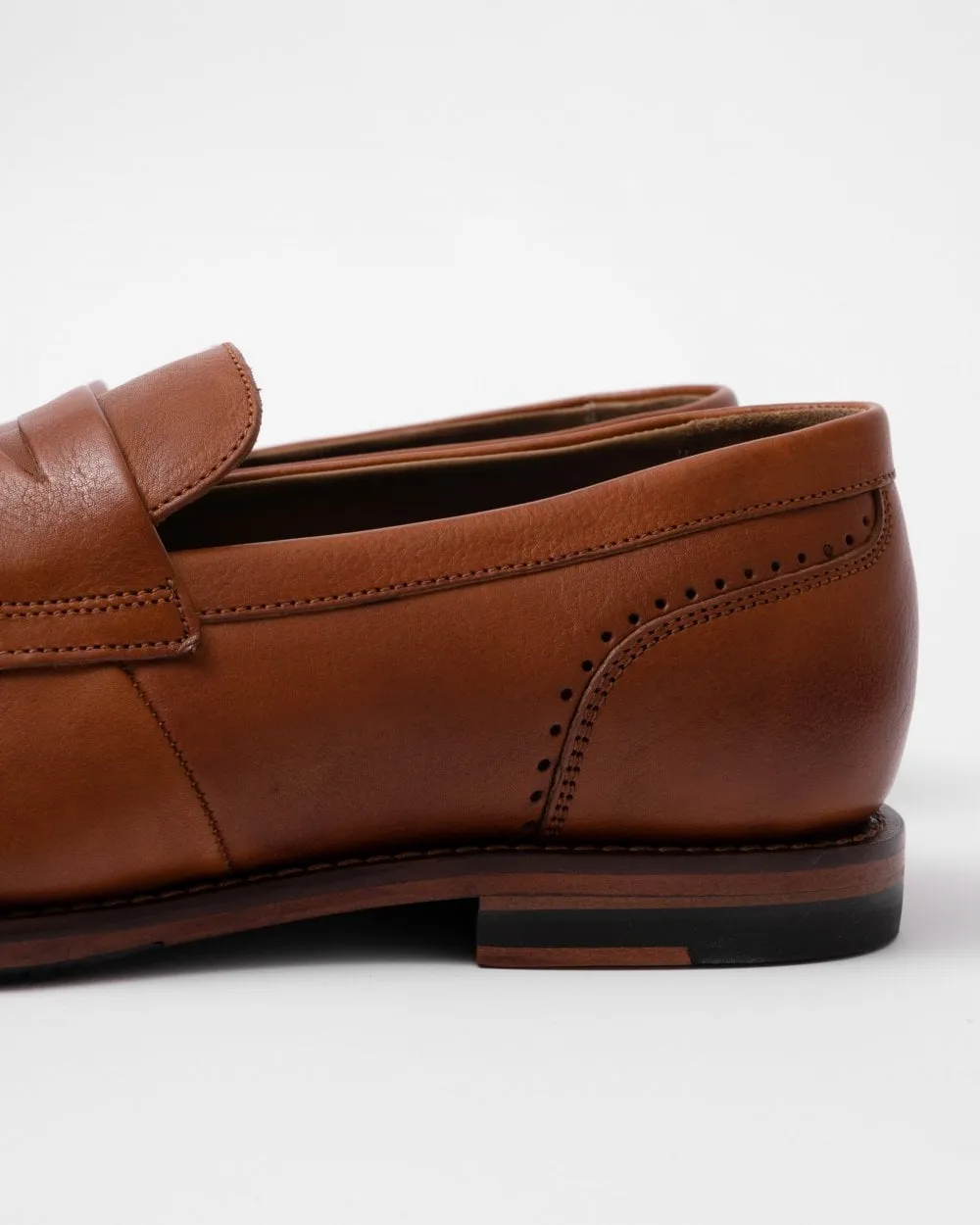 Oliver Sweeney Buckland Mens Milled Leather Penny Loafers