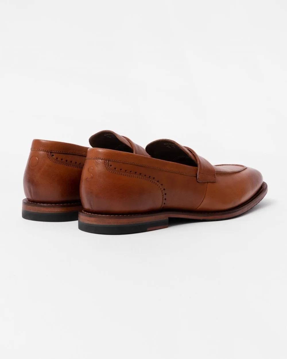 Oliver Sweeney Buckland Mens Milled Leather Penny Loafers
