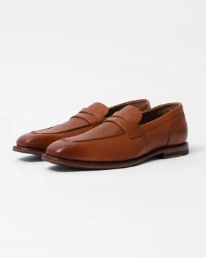 Oliver Sweeney Buckland Mens Milled Leather Penny Loafers