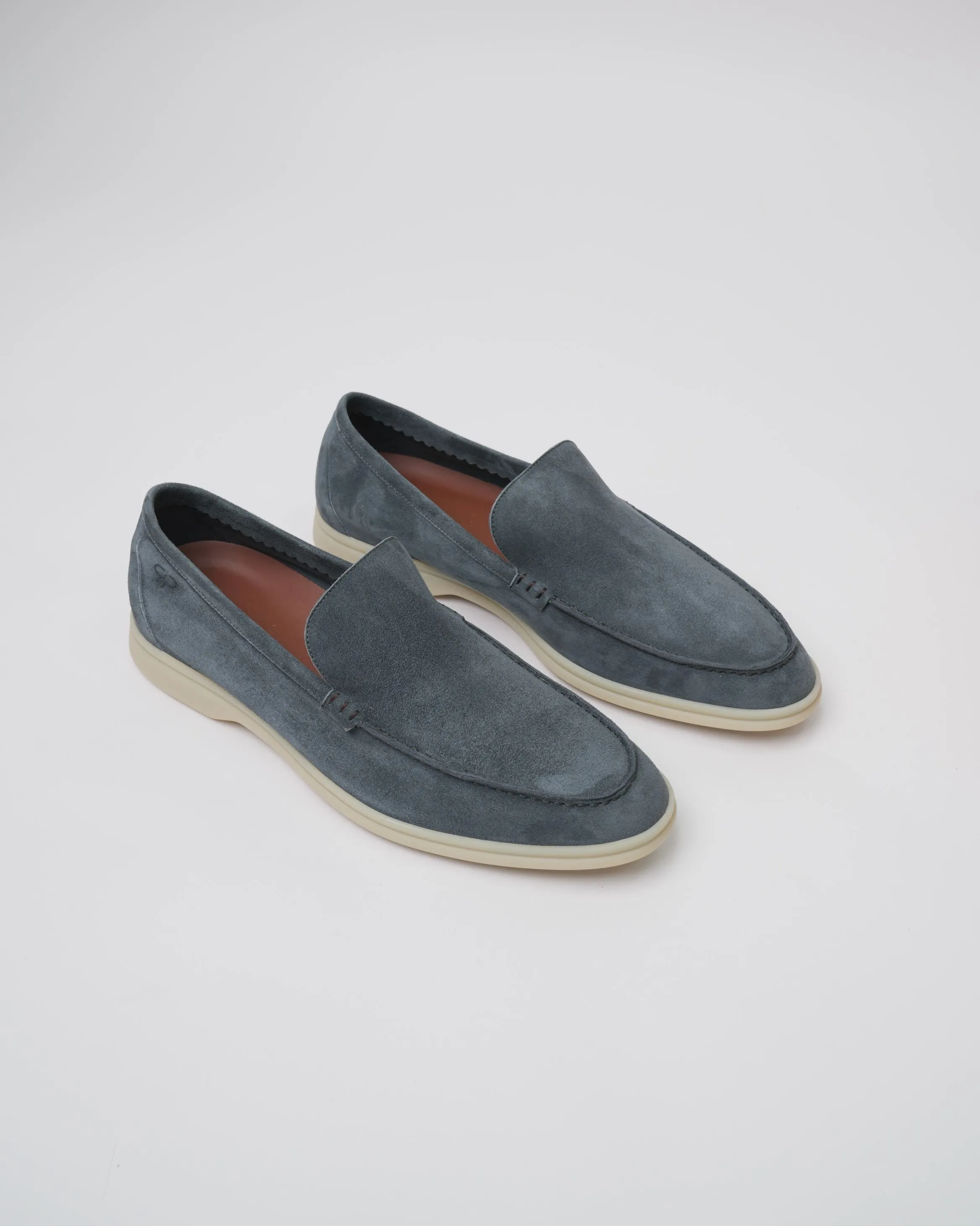 PSM092S LOAFER WALK SUEDE CENERE