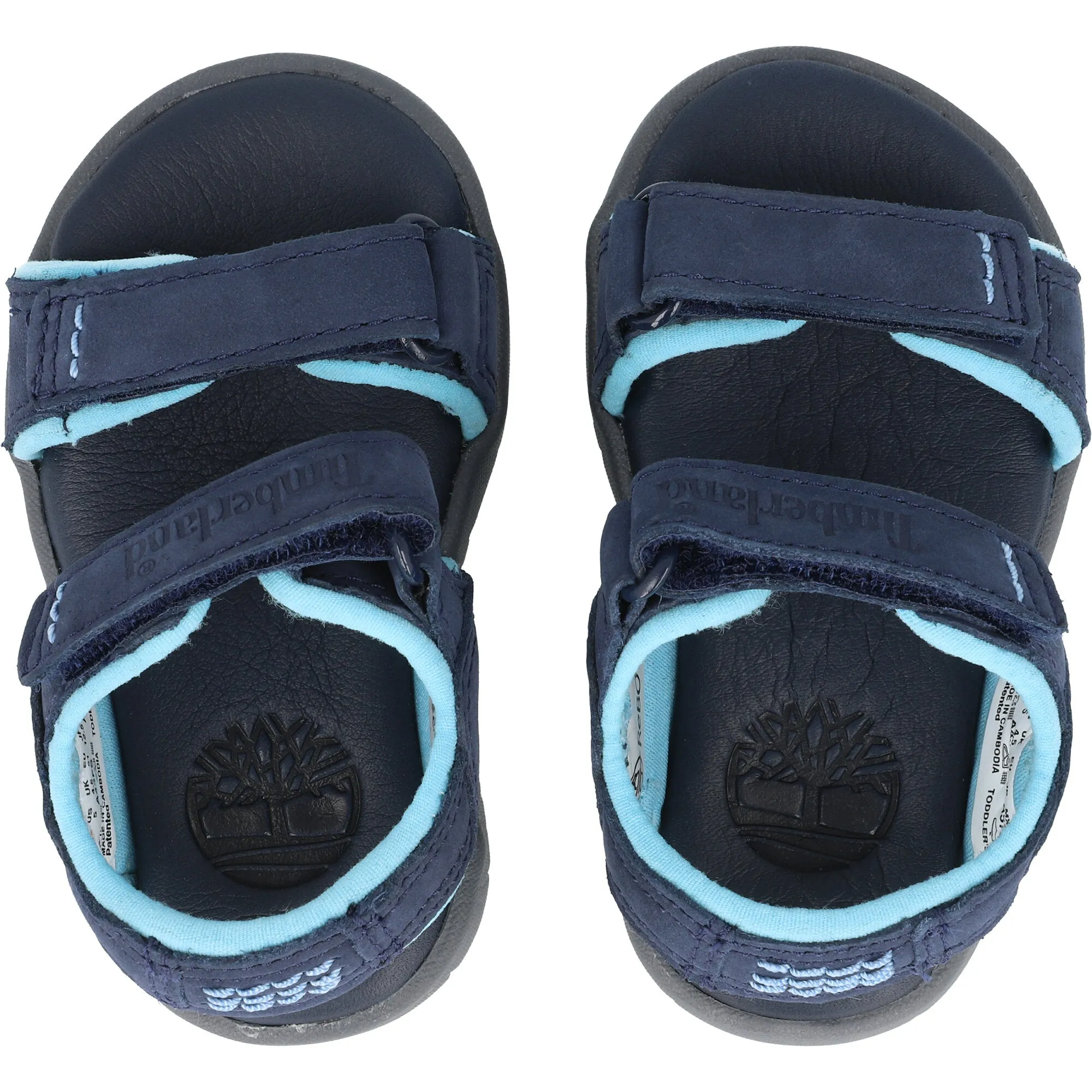 Timberland Nubble 2-Strap Navy Toddler Sandals