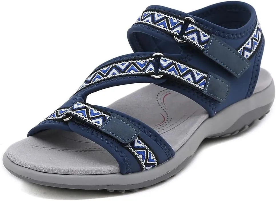 Women's Comfortable Hiking Athletic Sandals Arch Support Sports Walking Casual Summer Outdoor Beach Water Sandal